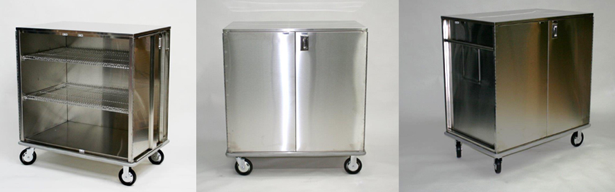 chariot hopitaux acier inox sur mesure scc432756-2w